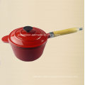 2qt Enamel Cast Iron Saucepan Dia 19cm